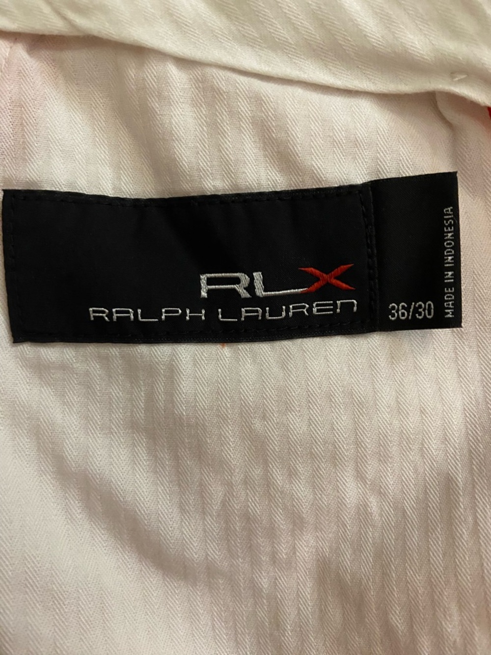 RLX Ralph Lauren Men's Size 36 X 30 Orange Straight Leg Golf Pants ⛳️ - Picture 7 of 12
